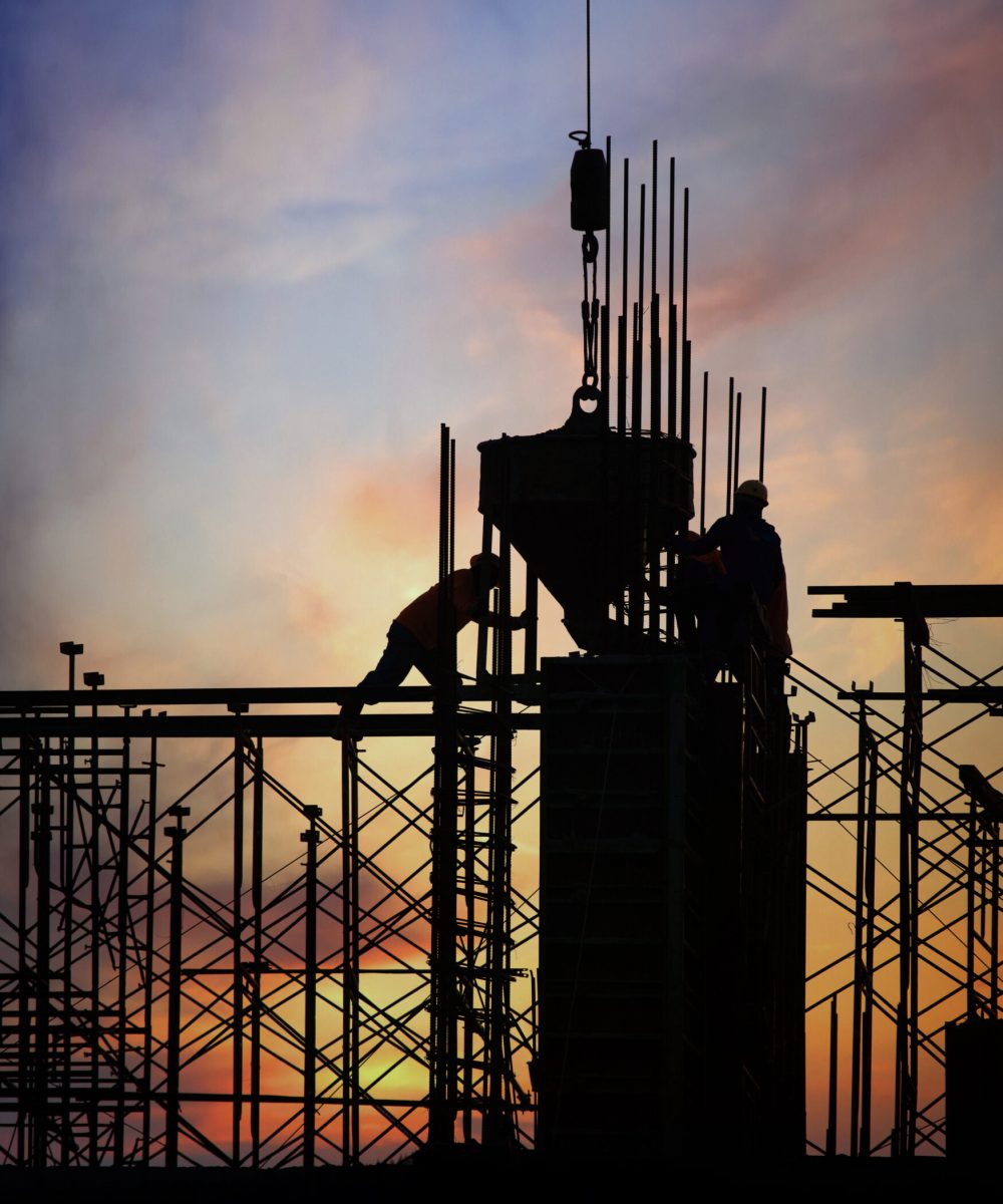 construction silhouette